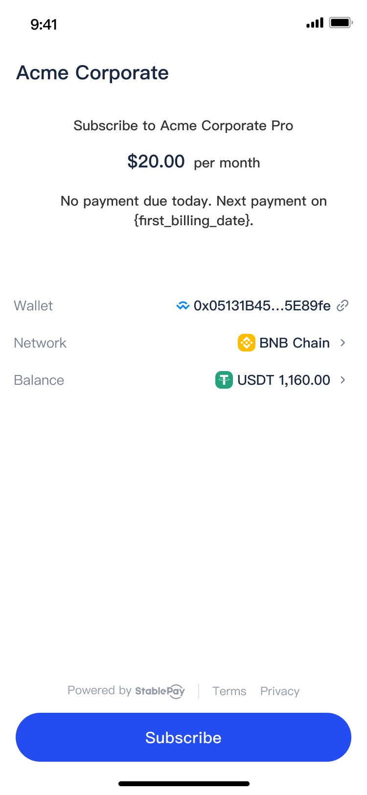 WalletConnect 连接后